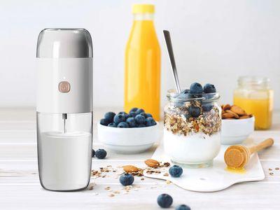 LePresso 2 in 1 Portable Milk Frother and Coffee Grinder 150ml 45W