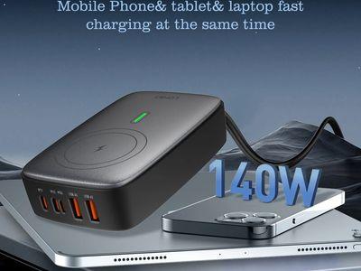 LDNIO Q4010 140W Multi-Port Wireless Charger