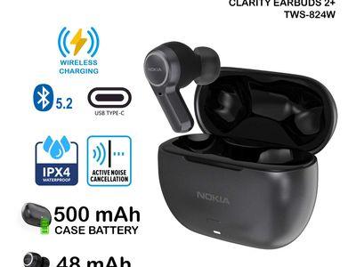 Nokia Clarity Earbuds 2+ TWS-824W