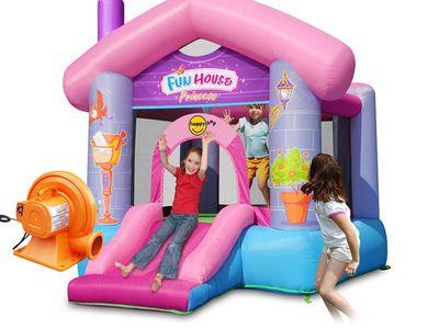 Happy Hop 9215P Fun House Princess and Slide