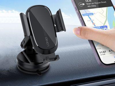 LDNIO MW21-1 Car Mobile Holder Foldable and Rotating with a Built-in 15W Charger 