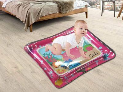 Colorful Inflatable Water Play Mat for Baby Skill Development