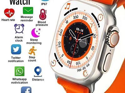 Smartberry H100 Ultra Smart Watch with Large LCD Screen and 4 Bands