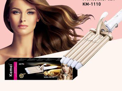 Kemei KM-1110 5 Barrels Electric Hair Curling Iron with Fast Heating