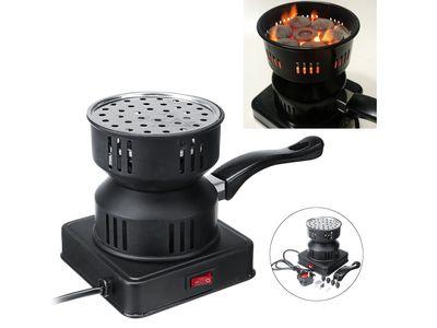 Electric Hookah Coal Burner 450W, Premium Portable Single Burner Cooktop/Stove for Shisha