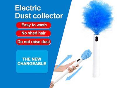 USB Electric Dust Wand Remover 360 Degree Rotating Spin Duster Brush