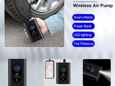 Car Inflator Wireless Air Pump Inflatable Electric Pump Smart Wireless Air Pump