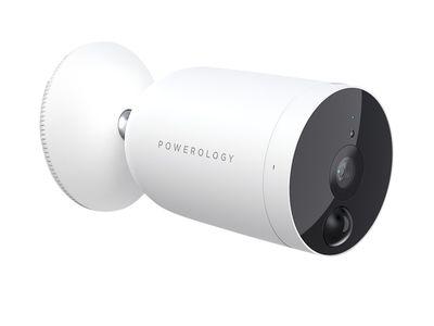 Powerology WiFi Smart Outdoor Wireless Camera Built-In Rechargeable Battery