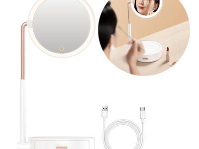 Baseus Smart Beauty Series Lighted Makeup Mirror with Storage Box