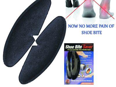 Shoe Bite Saver comfortable cushion between your heel and shoe edge