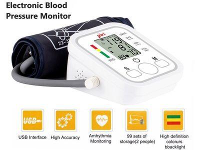 JZIKI Electronic Digital Automatic Arm Blood Pressure Monitor