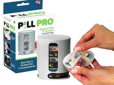 Pill Pro Medicine Box Organizer Best Medicine Storage Box Weekly Tablet