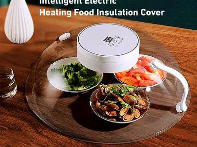 Heating Sealing Cover for Food Meal Intelligent Smart Electric Heating Food Insulation Cover Multi-Function