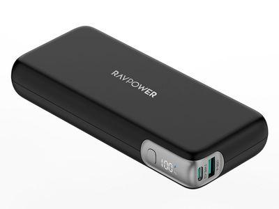 RAVPower RP-PB201 Pro 20000mAh PD65W Power Bank with 2 Type-C Ports and USB Port