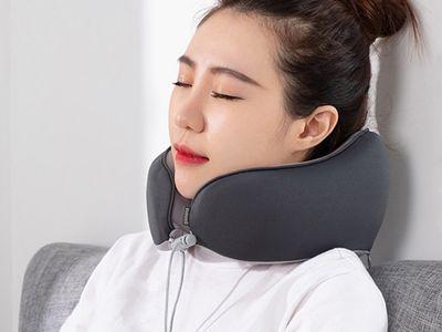 Baseus Travel Pillow Memory Foam Neck & Cervical Pillow for Airplane Car Office Nap Pillows