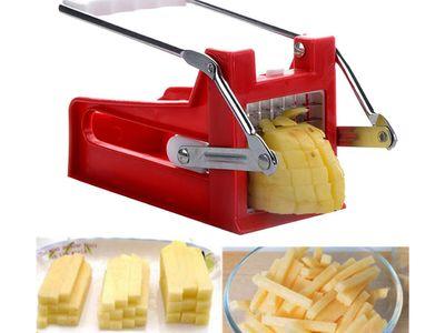 Stainless Steel French Fries Cutter Potato Chips Strip Cutting Machine Maker Slicer Chopper Dicer