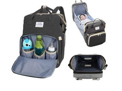 3 In 1 Foldable Baby Bed Mummy Bag Multi-function Waterproof Large-capacity Maternity Bag