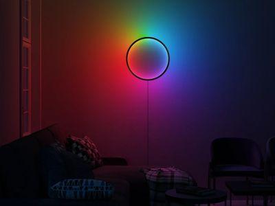 RGB Colorful Wall Lamp LED Light-Color Changing Light Dimmable Colorful LED Light Bar with Remote