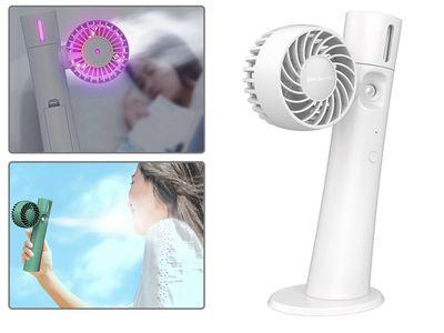 Handheld Spray Fan Humidifier Rechargeable Portable Handheld Personal USB Fan with 2 Speed Strong Wind