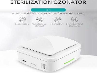 Household Mini Ozone Disinfection Box Air Purifier USB Rechargeable fridge Purifier Portable air Small Space Clear Odor