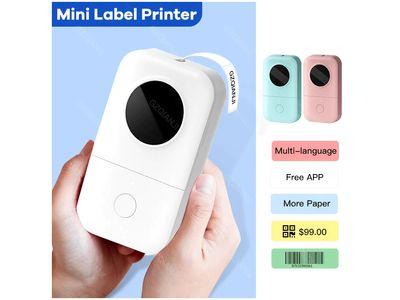 Phomemo D30 Label Printer Thermal Maker Little Picture Portable Bluetooth Wireless Mini Pocket Handheld Sticker