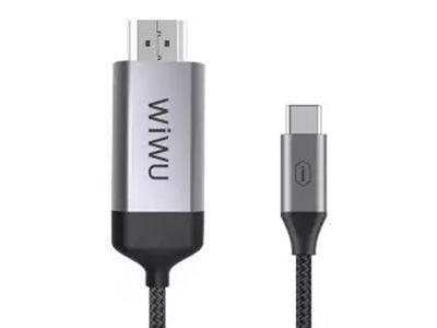 WiWU Type C to HDMI Coaxial Nylon Braided Cable