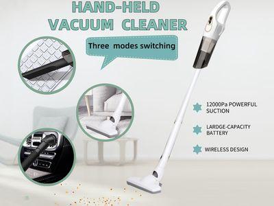 Portable Cordless Home Vacuum Cleaner with 12000Pa Strong Suction Capacity 2000 mAh Designed for Noise Reduction