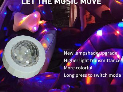 Magical interactive LED light with sound with RGB color lighting