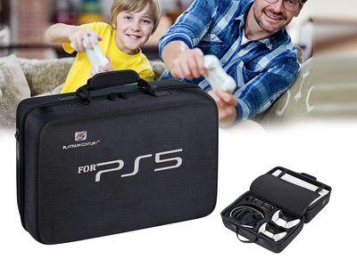 PS5 Storage Bag Luxurious Adjustable Shockproof Waterproof Bag Large Capacity Travel Bag