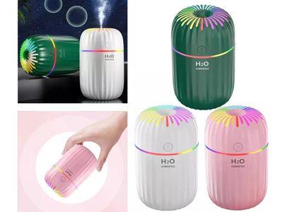 300ml Portable Diffuser Air Humidifier with USB and Colorful Night Light