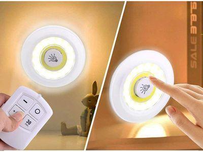 3 Led Light Set With Wireless Remote Control