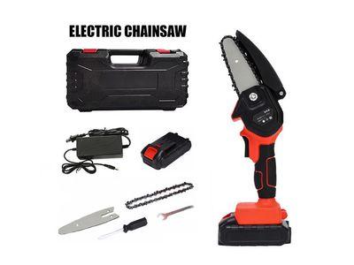 850W Cordless Portable Electric Saw with Comfortable Handle and 2000mAh Rechargeable Battery