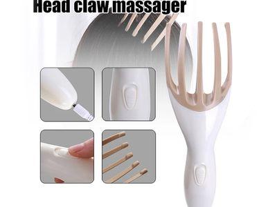 2-in-1 USB Socket Portable Electric Scalp Massager Whole Body Relaxation for Home and Office