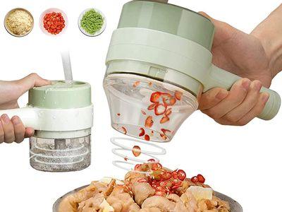 4 in 1 Mini Food Processor Electric Food Chopper