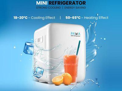 PAWA MINI REFRIGERATOR 10L Energy Saving With Dual cooling and heating functions