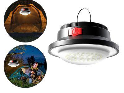 Outdoor Camping Ultra Bright LED Light Solar Powered Rechargeable Portable Hanging Tent Night Light Camping Lantern