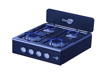 Starlux 4 plate Deluxe Gas Stove Fully Adjustable Burners Low Gas Consumption