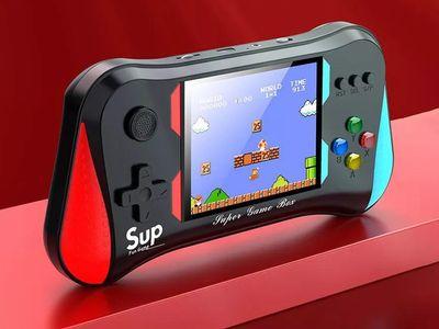 500 In 1 Handheld Game Console 3.5-Inch Color Screen Two Player Portable Retro SUP Video Game Console