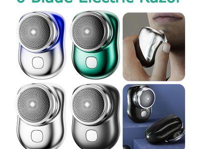 Mini-Shave Portable Electric Shaver for Body and Face Hair Trimming, USB Rechargeable