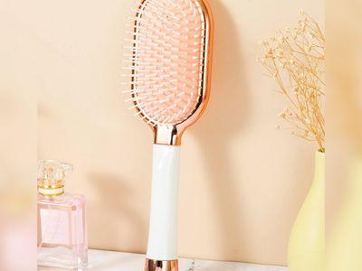 Multifunctional Safe Hair Brush with Removable Secret Cover for storing small accessories Suitable for Home and Travel