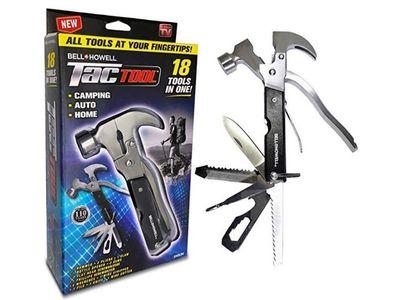 Multifunctional Tac Tool 18 in 1 multi-tool for camping and trips