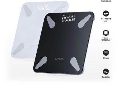 PORODO LIFESTYLE SMART BLUETOOTH FULL BODY FAT SCALE