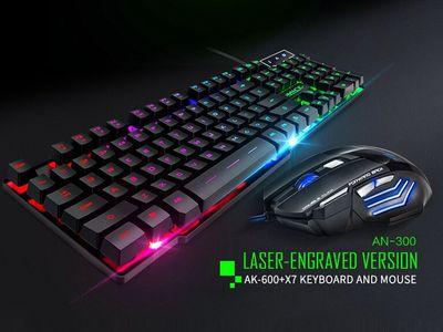 iMICE AN-300 USB WIRED BACKLIT GAMING KEYBOARD MOUSE COMBO