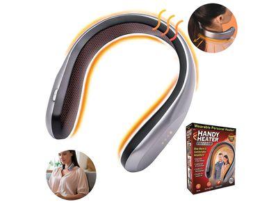 Wearable Wireless Neck Heater 4 Heat Levels Rechargeable Lightweight and Comfortable