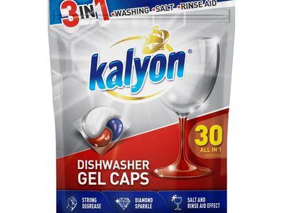 Kalyon Automatic Dishwasher Tablets (30 Tablets) Ideal for strong cleaning and shine