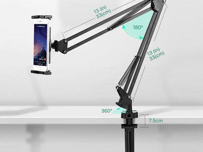 Lazy Holder Universal Stand for 4 to 11 inch Tablet & Phone