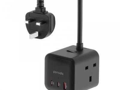 Porodo GaN Power Cube Multi-Port Charger