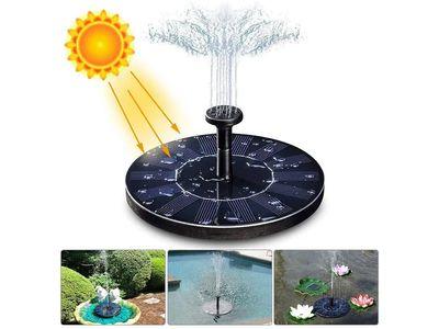 Free Standing Floating Solar Fountain Solar Powered Water Fountain Pump