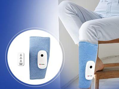 Wireless Portable Massage Belt to Soothe Sore Leg Muscles with 3 Levels of Operation and Remote Control