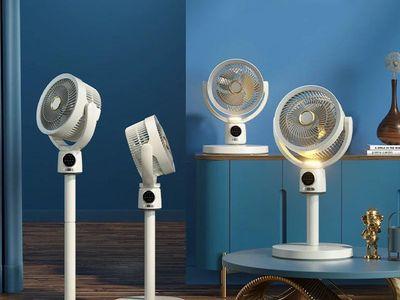 Wireless Height-Adjustable Electric Fan